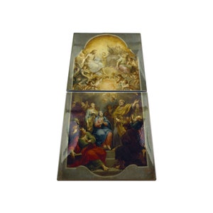 Handmade Descent of the Holy Spirit Icon: Raphael Mengs Christian Art