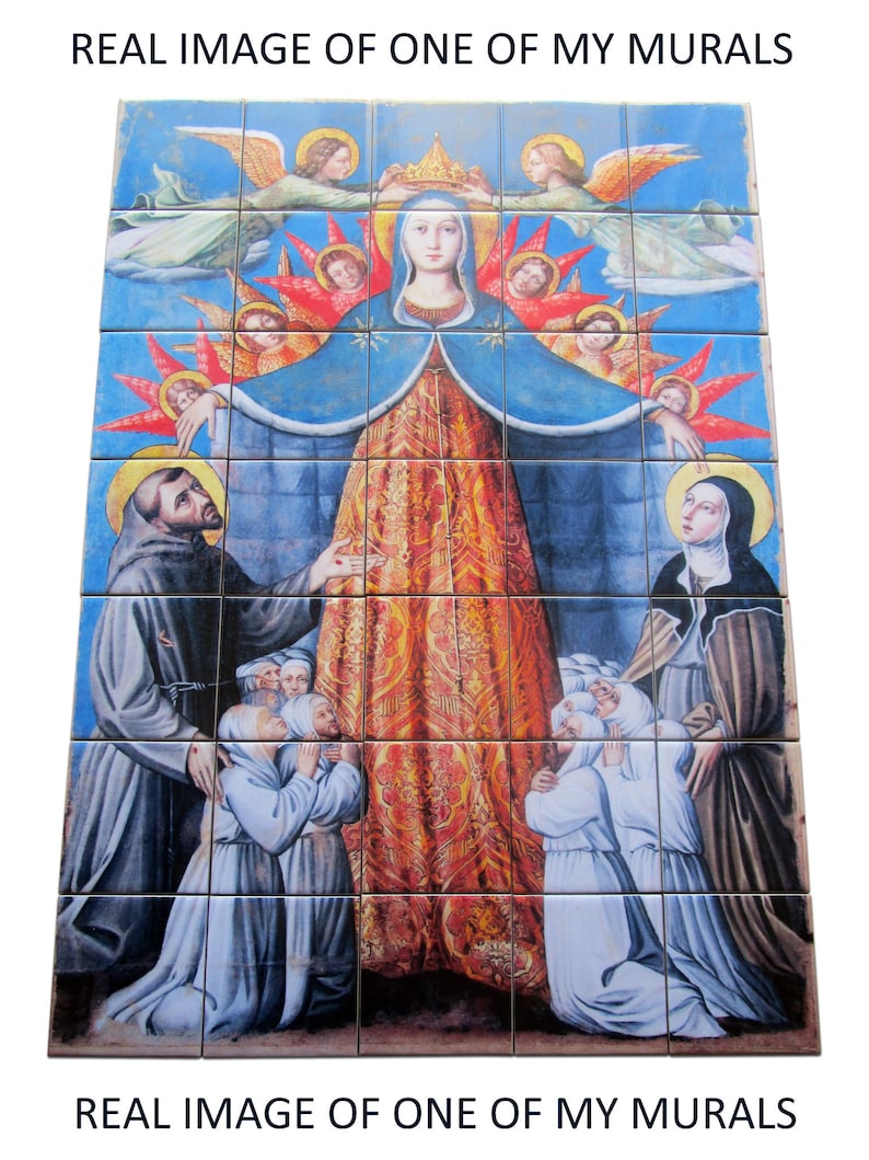 Religious tile art Christ in Gethsemane christian wall Etsy Italia