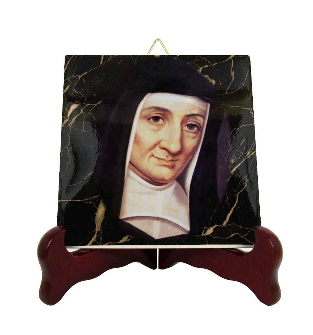 Saint Louise De Marillac St Louise Ceramic Tile Catholic Saints Serie