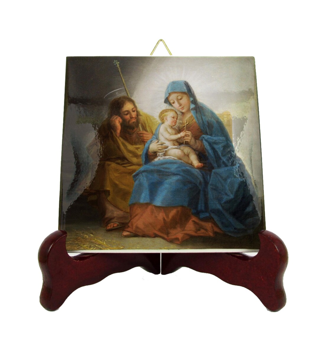 Holy Family Religious Icon: Francisco Goya Ceramic Tile Art - Etsy