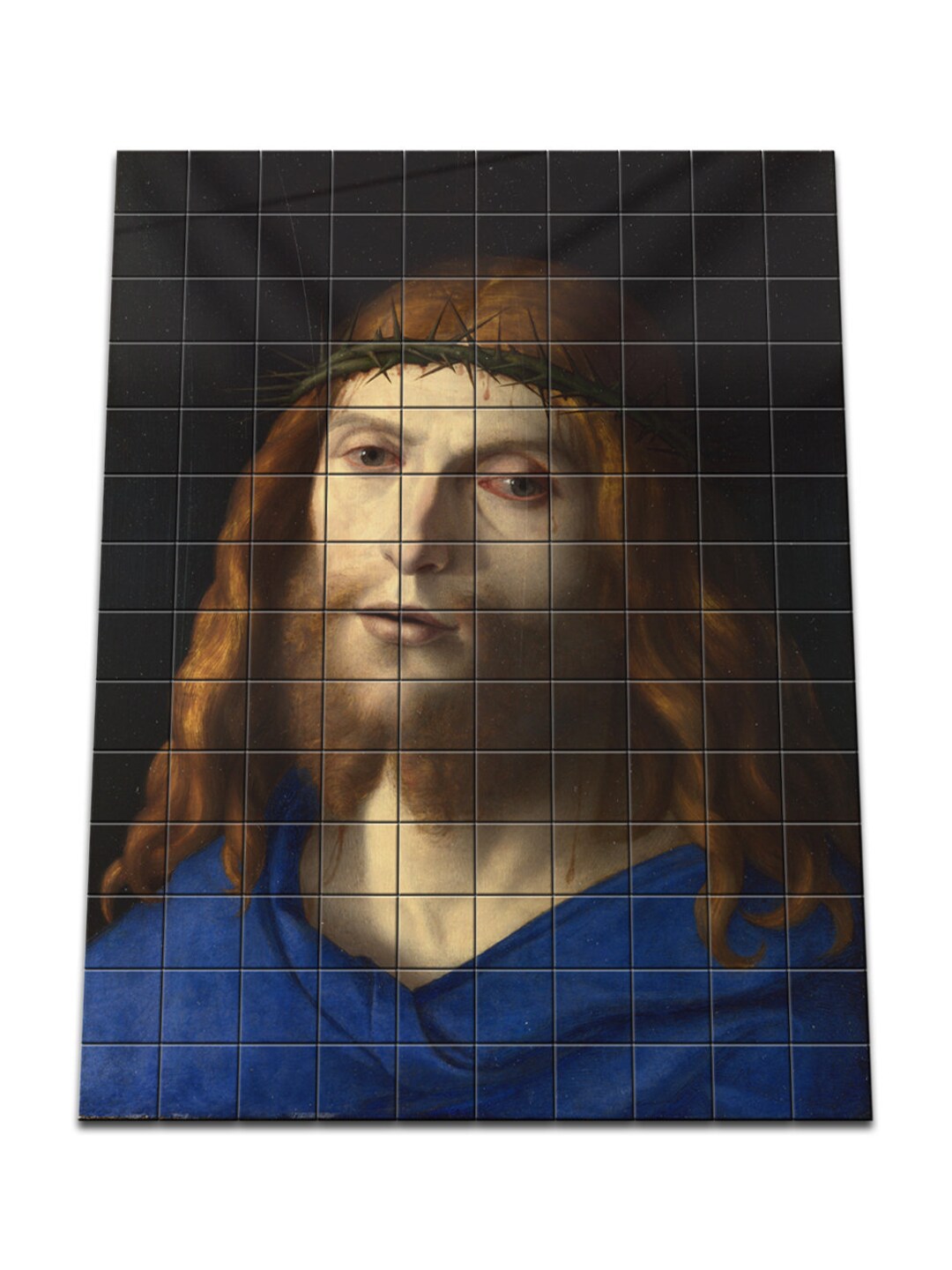 Religious Tile Mural Ecce Homo Big Size Religious Wall Art Jesus Wall