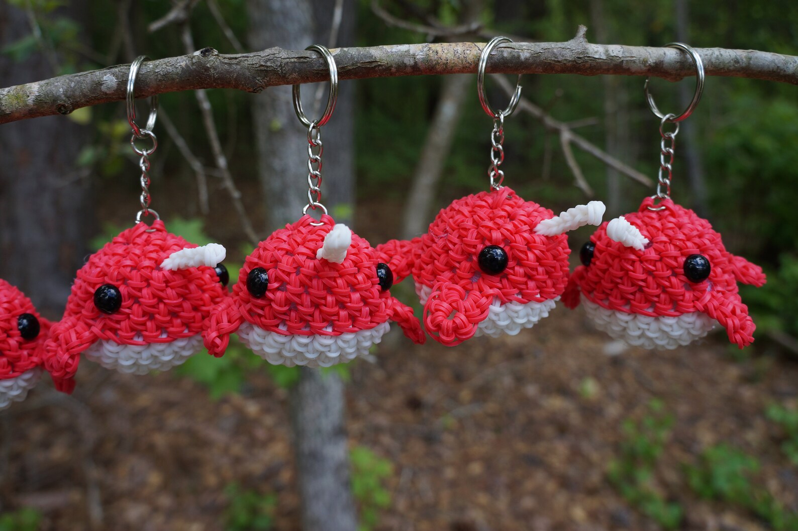 Baby Whale / Narwhal Rubber Band Figure Rainbow Loom Plush Etsy