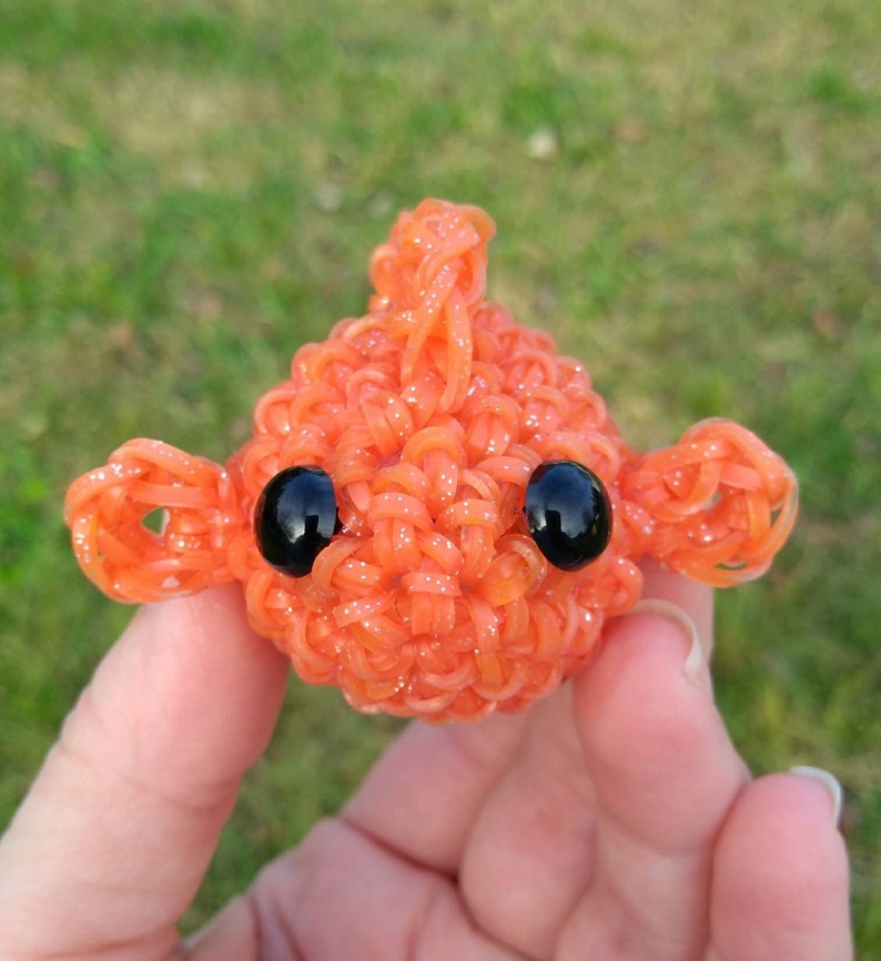 Goldfish Rainbow Loom Rubber Band Loomigurumi Squishy 3D Etsy