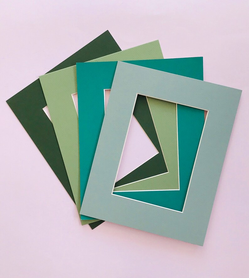 Mats to Fit 8 X 10 Frames. Opening 4.5 X Etsy