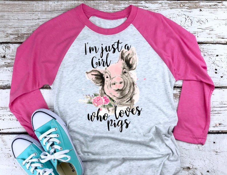 floral pig baby clothes