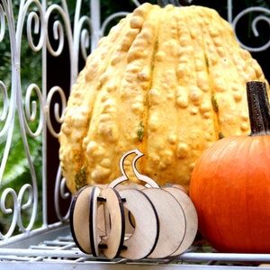 Fall Harvest Pumpkin Tea Lights. Individual kits, or String together for Outdoor Party Lights. Halloween, Thanksgiving, or just Fall Decor image 3