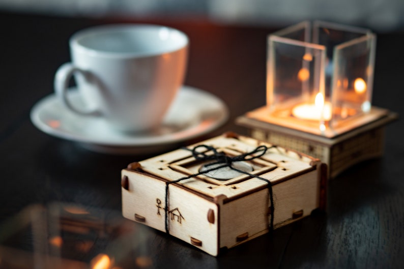 Miniature Tabletop Fireplace Kit Build & S'more image 2