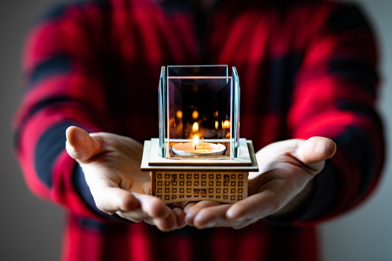 Miniature Tabletop Fireplace Kit Build & S'more image 1