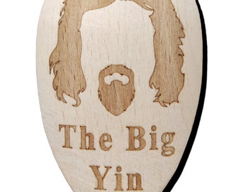 Billy Connolly The Big Yin Wooden Baking Spoon Novelty Xmas Gift Christmas Present UK (10x10x1 cm)