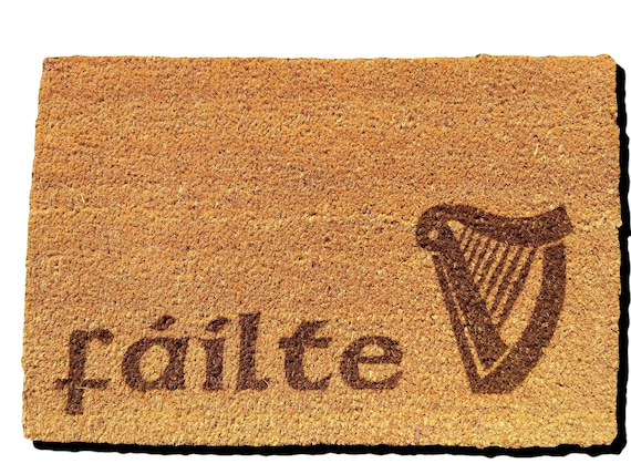 FAILTE Irish Gaelic Scottish Scots Guinness Harp Shamrock | Etsy