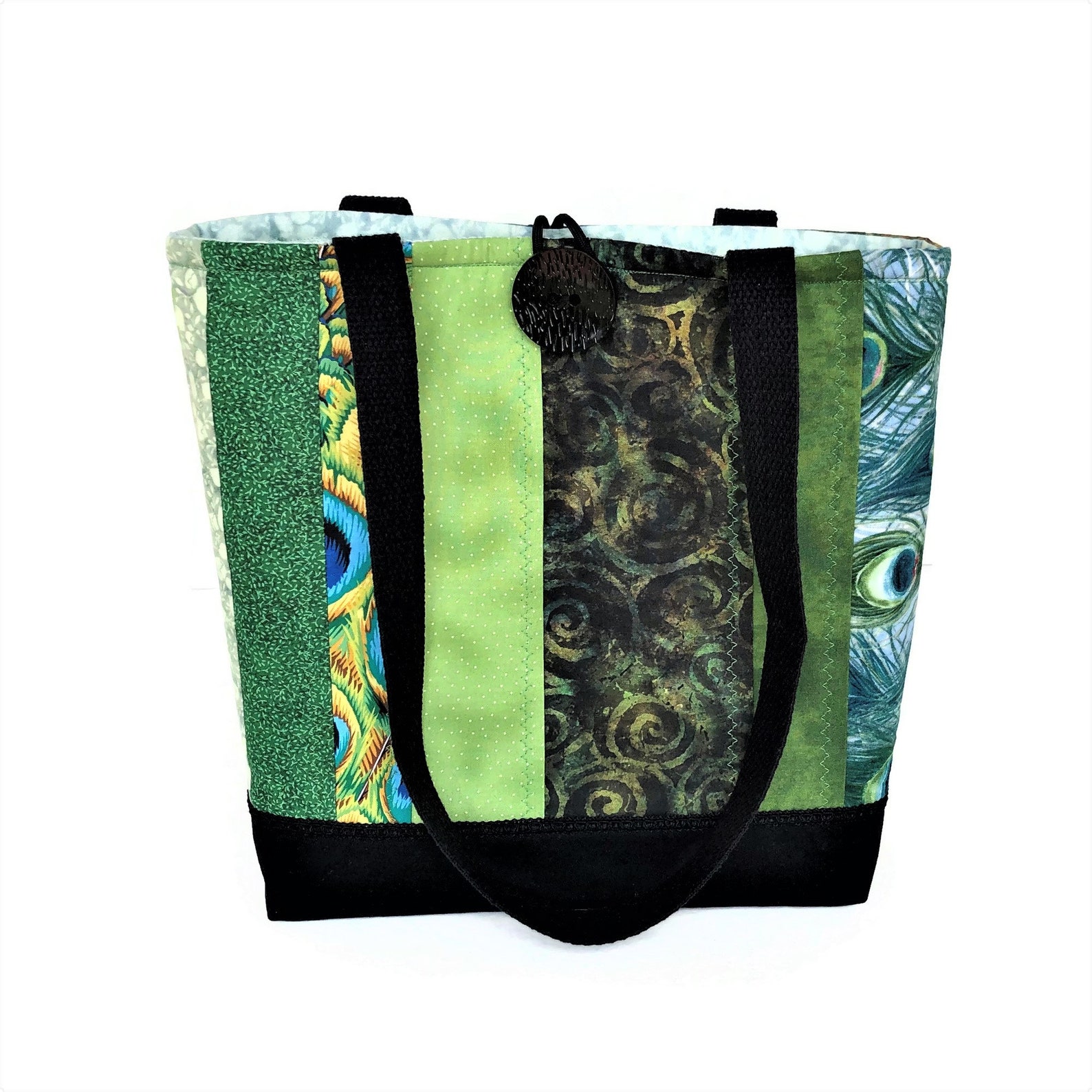 bolso acolchado tela