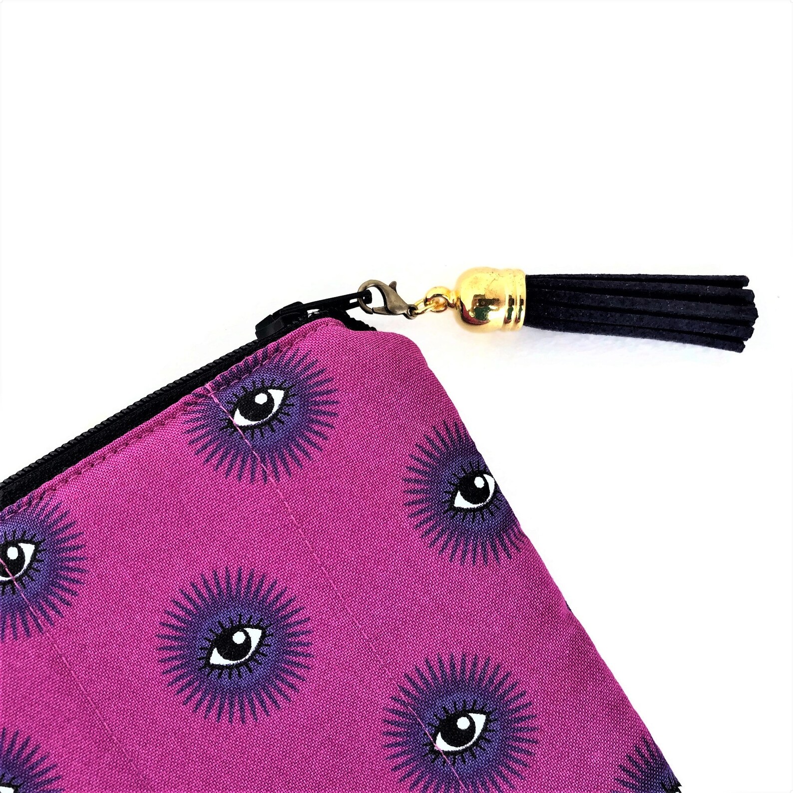 Evil Eye purse Small zipper bag Cosmetic pouch Make up bag Etsy