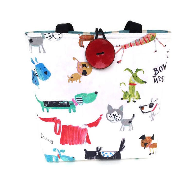 Cute purse with dogs Womens Shoulder bag Quilted tote bag Etsy