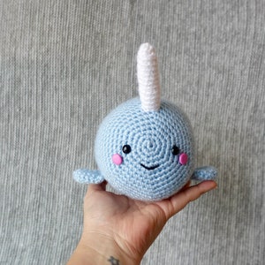 Pattern: Chubby Narwhal/Whale Digital PDF File image 2