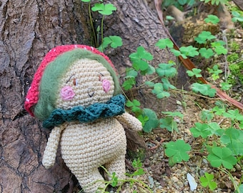 Pattern: Shin the Mushroom Sprite Amigurumi (Digital PDF File)