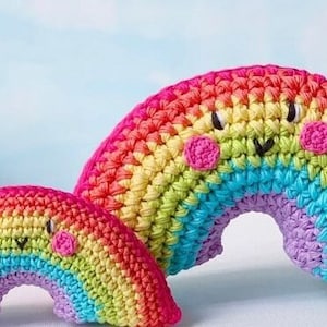 Häkelanleitung: Regenbogen AMIGURUMI (Digitale PDF-Datei)