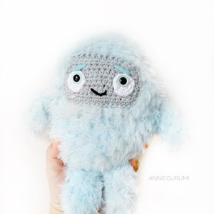Crochet Pattern: Everest Jr Yeti AMIGURUMI (Digital PDF File)