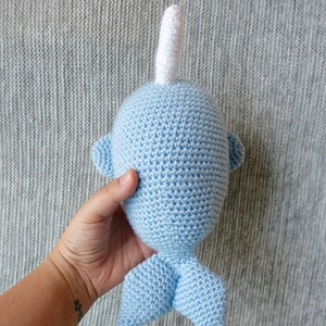 Pattern: Chubby Narwhal/Whale Digital PDF File image 6