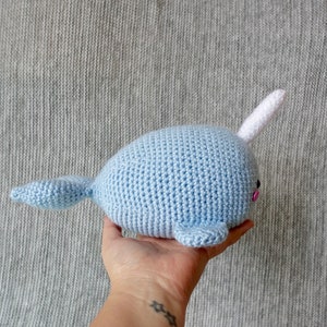 Pattern: Chubby Narwhal/Whale Digital PDF File image 3