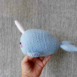 Pattern: Chubby Narwhal/Whale Digital PDF File image 5