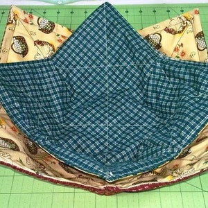 Microwave Bowl Cozy Sewing Pattern, Quilted Kitchen Decor (PDF Pattern ...