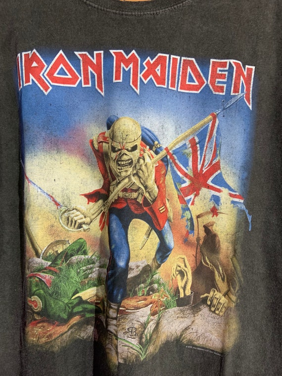 Iron Maiden large graphic vintage Tshirt Gem