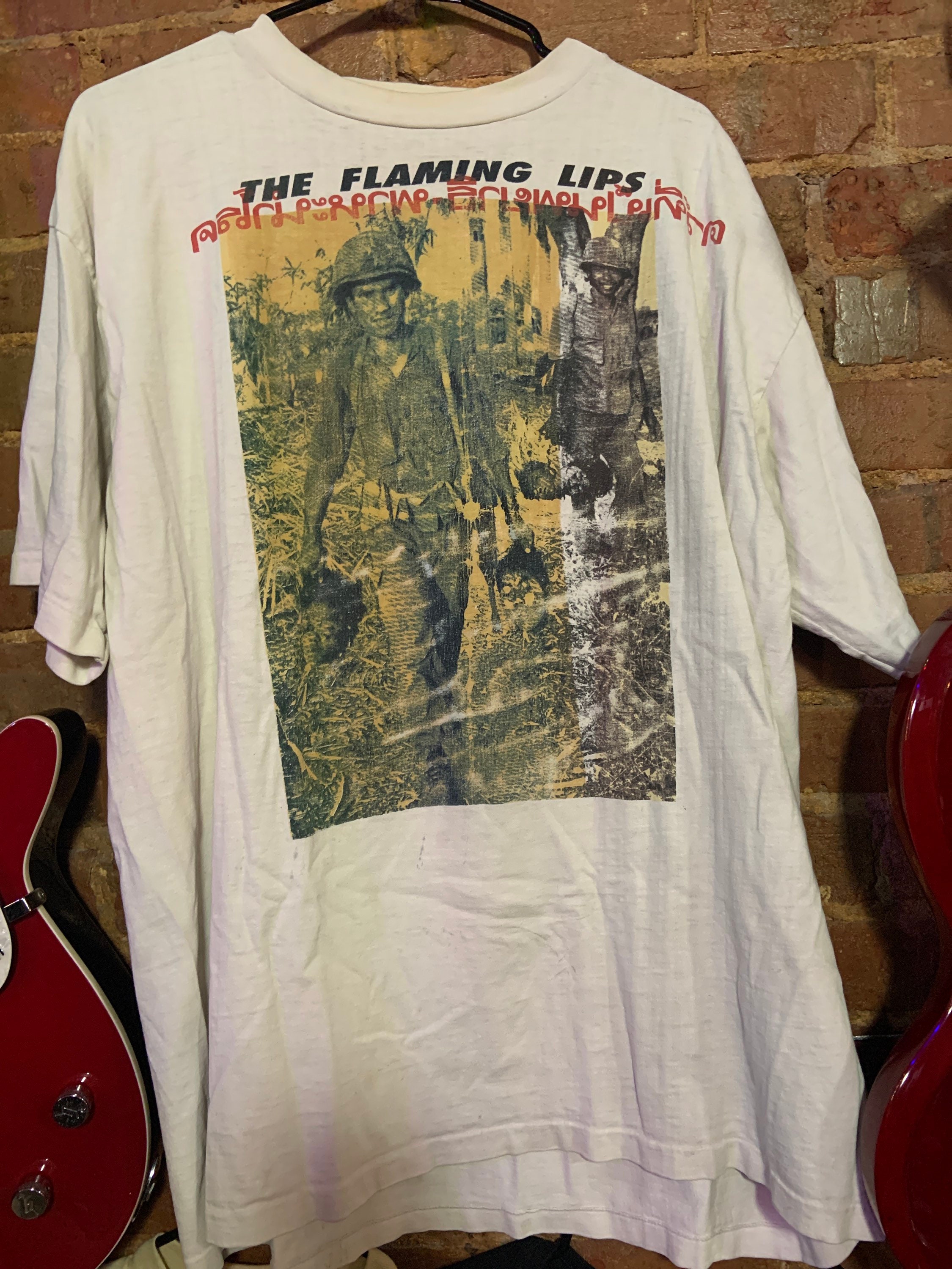 90’s ビンテージ　Flaming lips バンドtシャツ