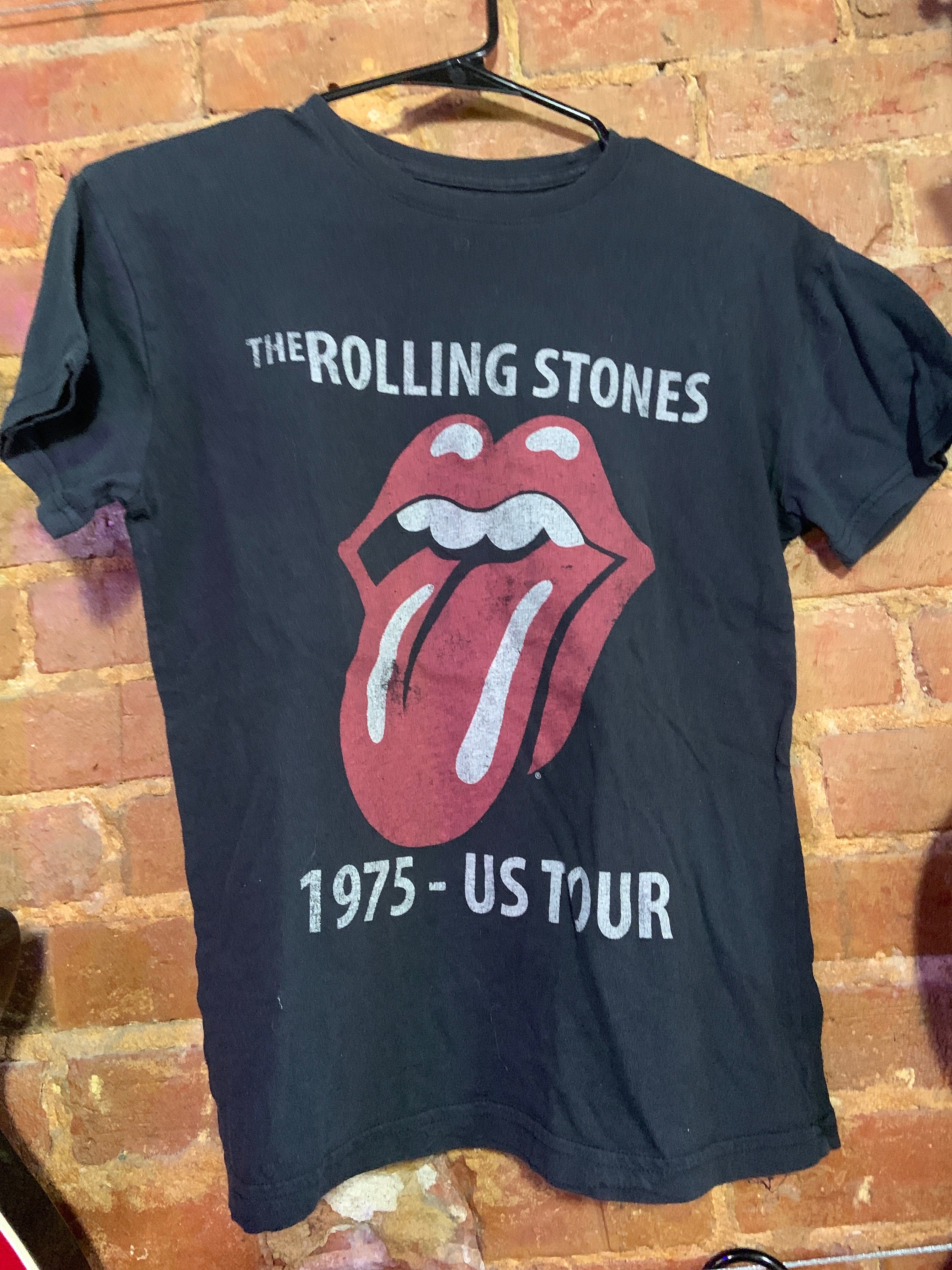 uddybe Incubus udløb The Rolling Stones 1975 US Tour Small T-shirt - Etsy