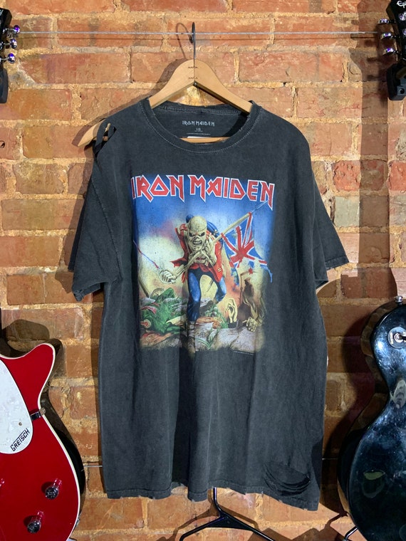 Iron Maiden large graphic vintage Tshirt Gem