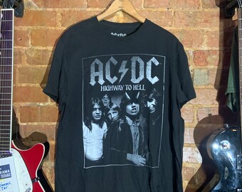ACDC large black graphic T-shirt
