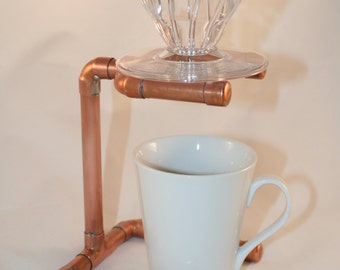 Pour Over Coffee stand including Hario V60 Coffee Dripper