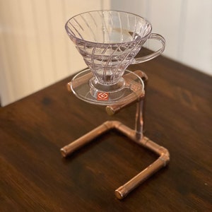 The Clerk V60 Coffee Pour Over Stand Etsy