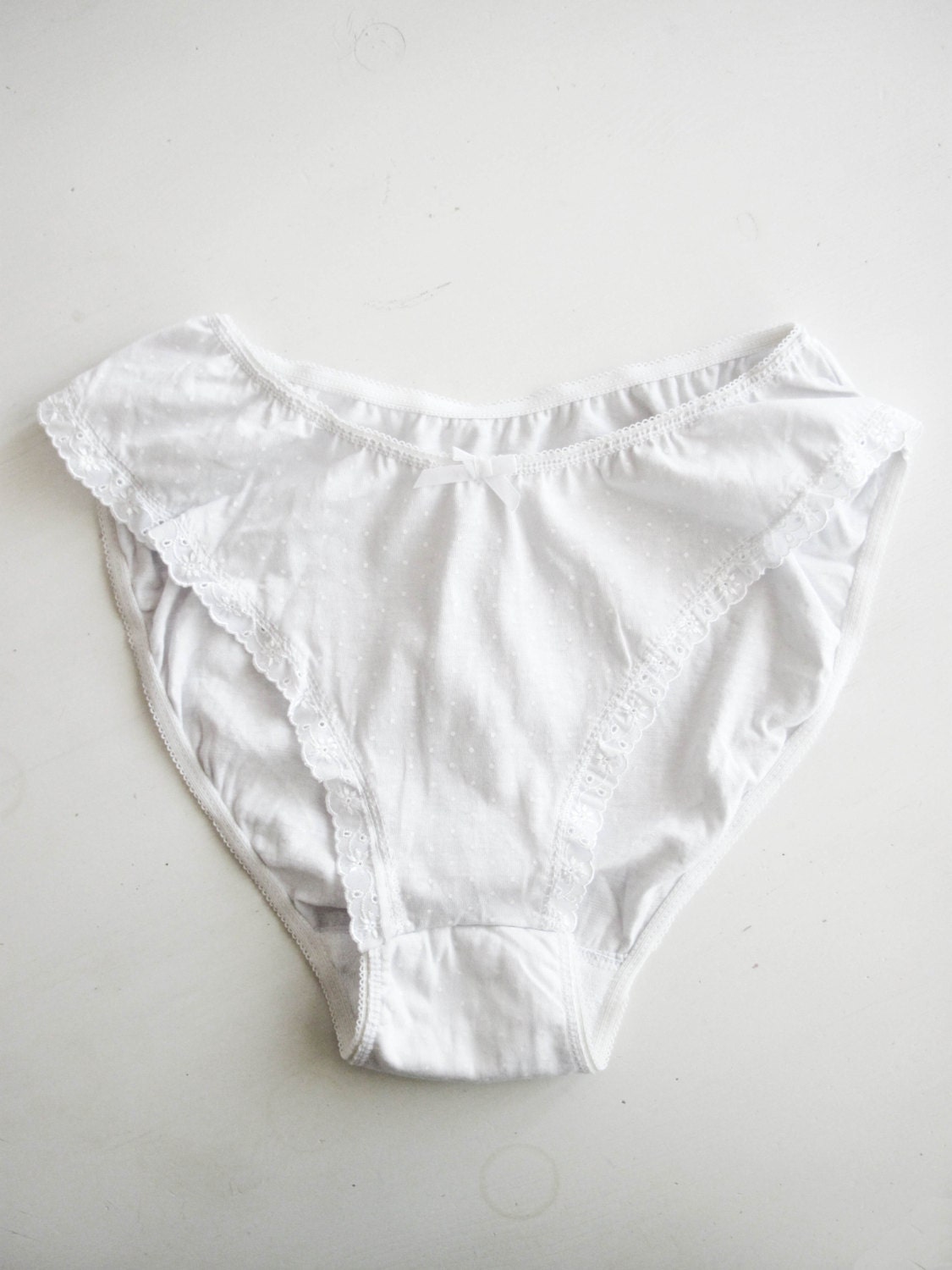 Vintage 100 Cotton Panties Classic Lingerie Lavender polka Etsy