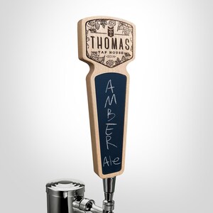 Poignée de robinet à bière personnalisée : 12 modèles différents en bois dur image 16