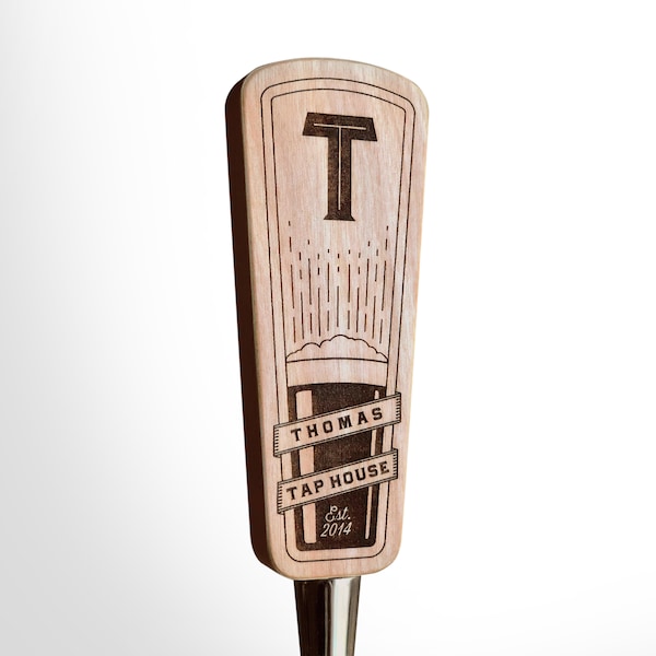 Custom Beer Tap Handle - Golding