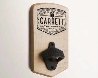 Custom Wall Mounted Bottle Opener - Citra