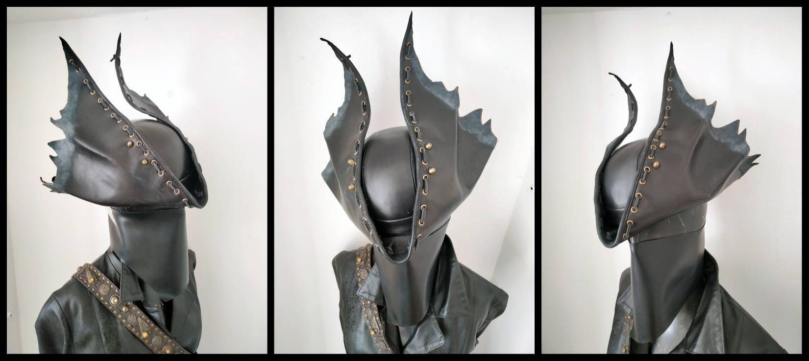 High Quality Full Leather Tricorn Special Design Hat Inspired Etsy