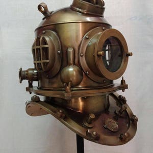 Steampunk Taucherhelm - Big - Daddy - Rapture place - Bio - Schock - Helm - Brennender Mann - Taucherhelm - Handgemacht