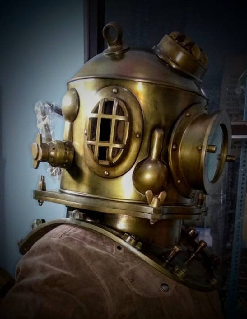 FREE Shipping Steampunk Diving Helmet Big Daddy Etsy