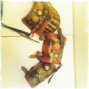 Armure D'épaule Médiévale En Cuir Réglable – Style Viking, Steampunk, Pour Cosplay Et Déguisement