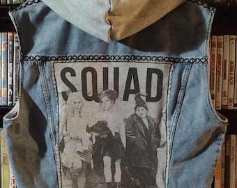 Custom/Unique Denim Squad Vest