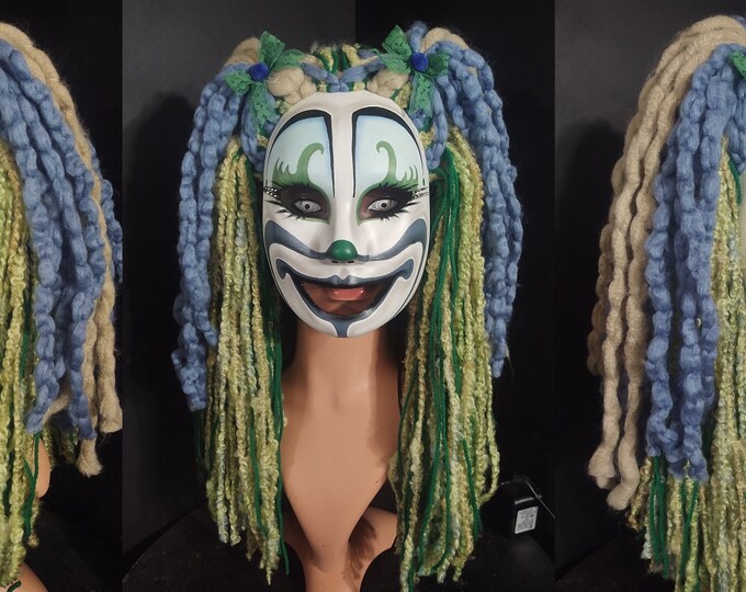 Female Clown Mask Etsy