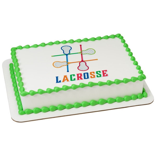 Lacrosse Cupcake Toppers Etsy