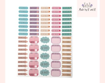 Planner Stickers (set of 75) from Made By R And R