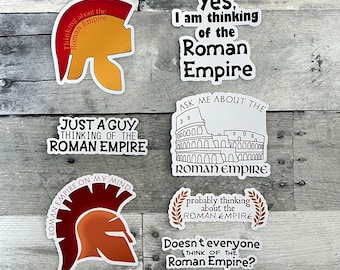 Roman Empire Stickers (Choose One) From Made By R And R