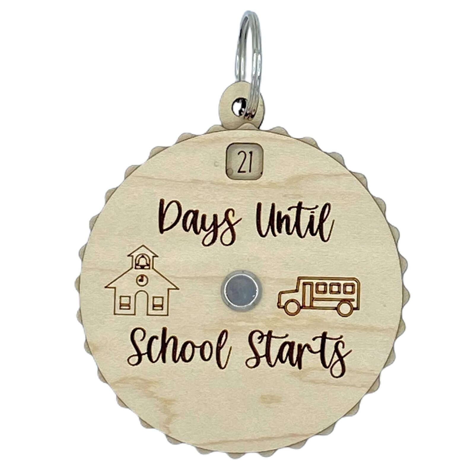 Days Until School Starts 30 Day Countdown Spinner Etsy