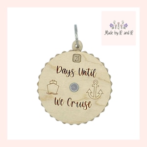 Days Until We Cruise 30 Day Countdown Spinner From Made By R And R