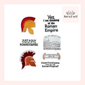 Roman Empire Stickers (Choose One) From Made By R And R