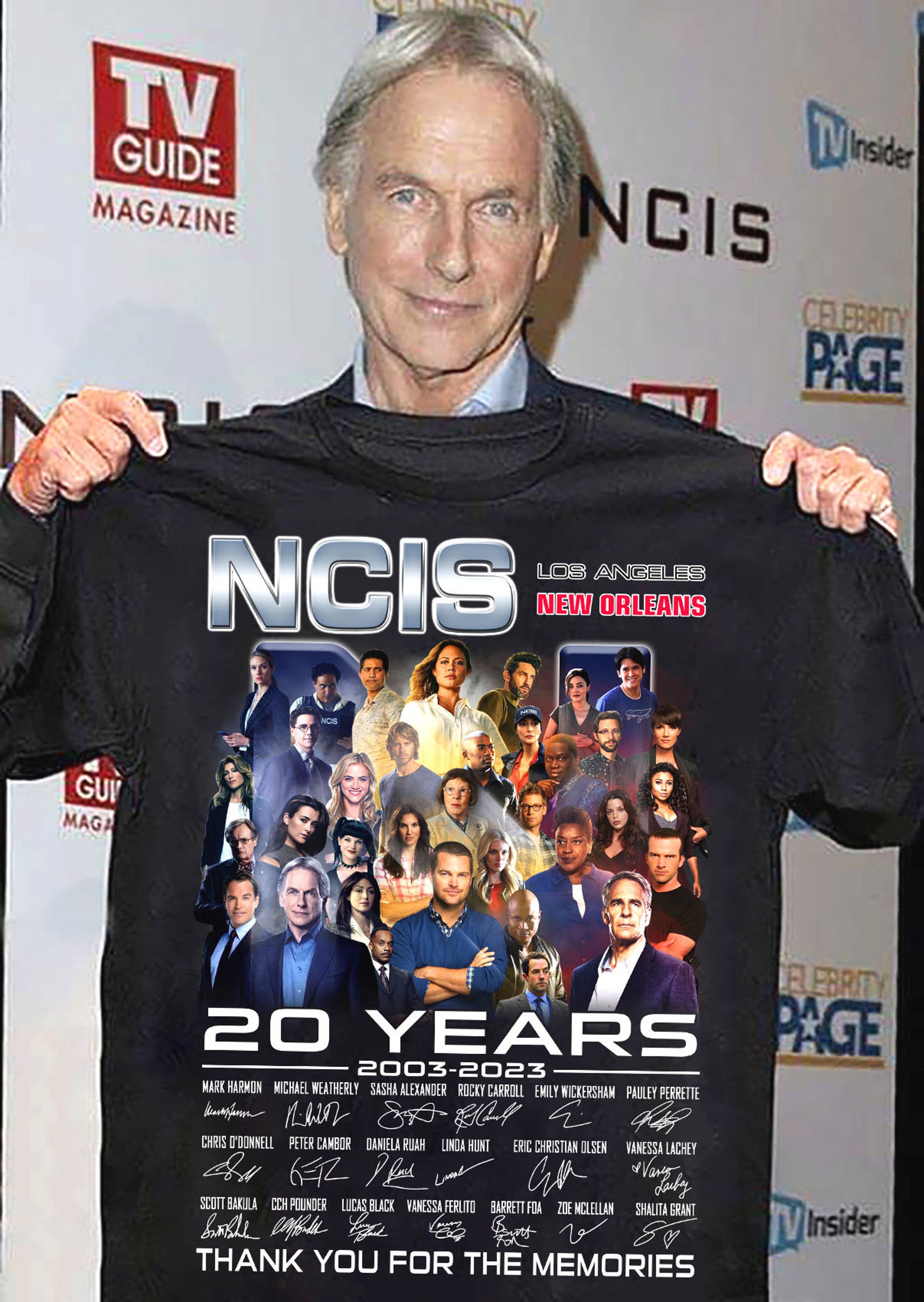 Ncis Los Angeles New Orleans 20 Years 2003 2023, Ncis 20 Years T-Shirt