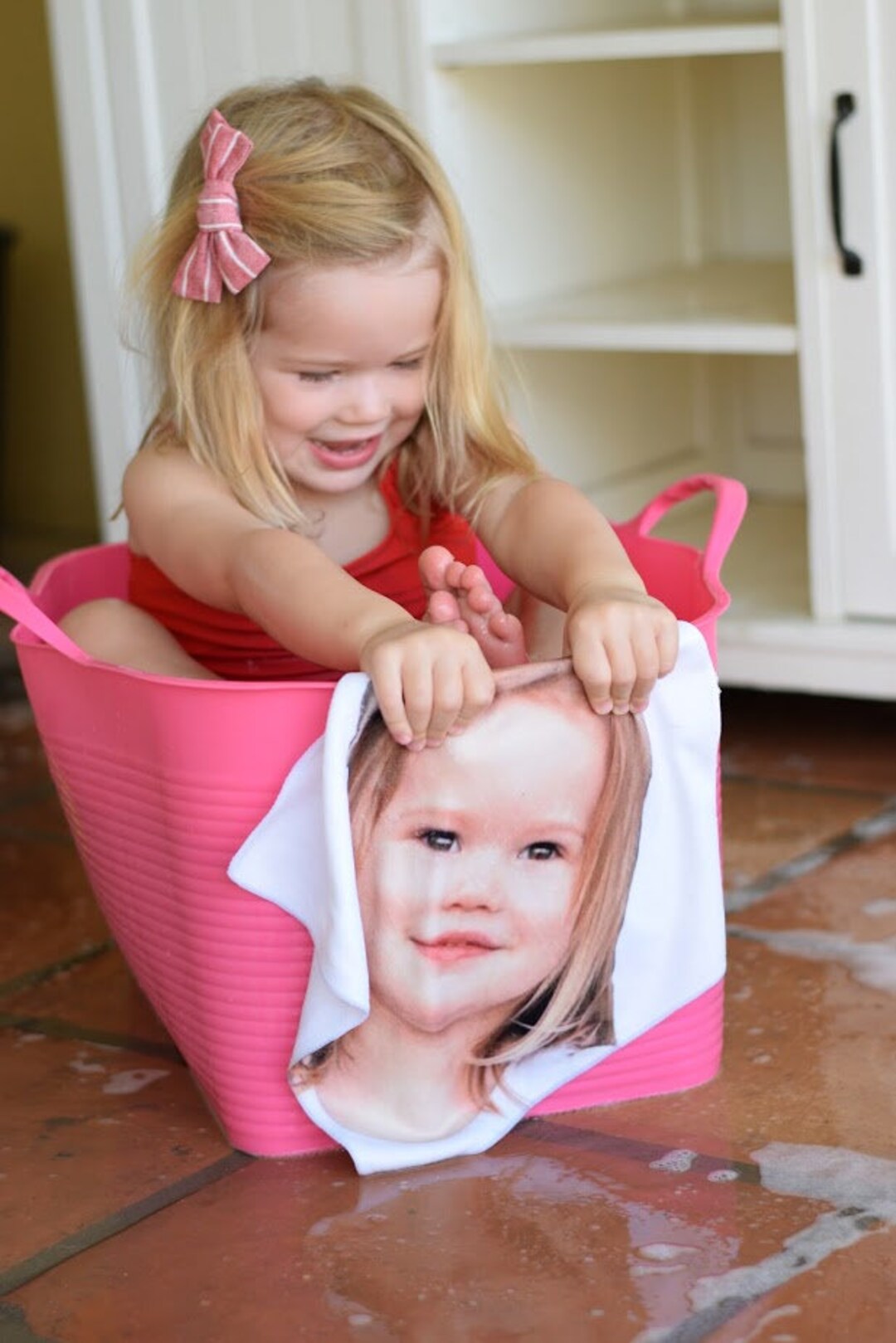 Personalized Photo Washcloth Custom Facecloth Selfie Gift for All Ages Etsy